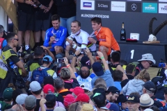 Weltmeisterschaft Lenzerheide Siegerehrung 2018